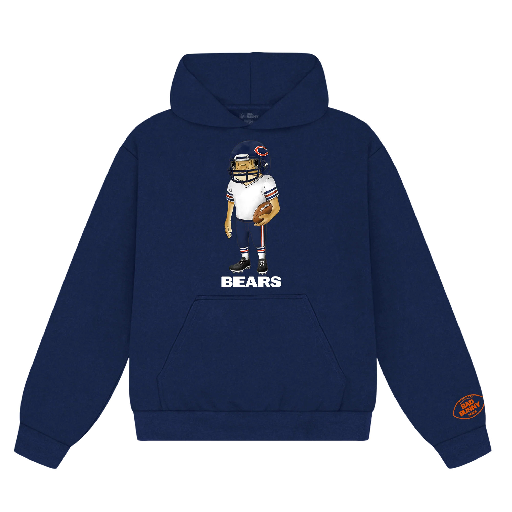 Bad Bunny x Chicago Bears Concho Hoodie