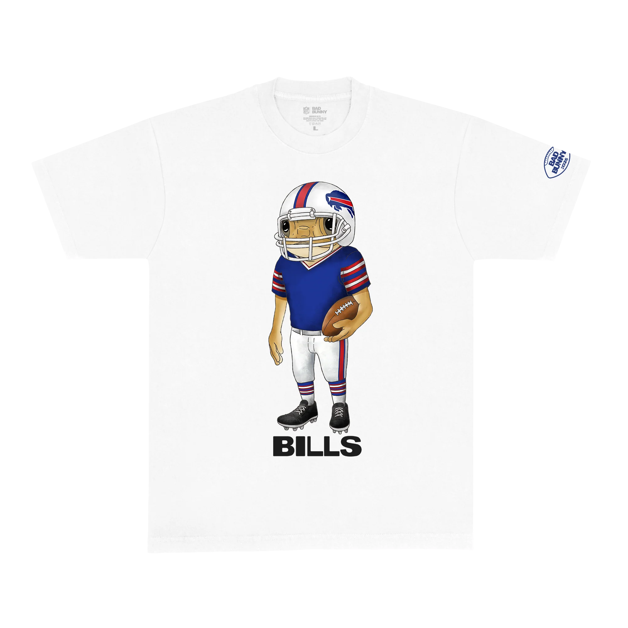 Bad Bunny x Buffalo Bills Concho T-Shirt