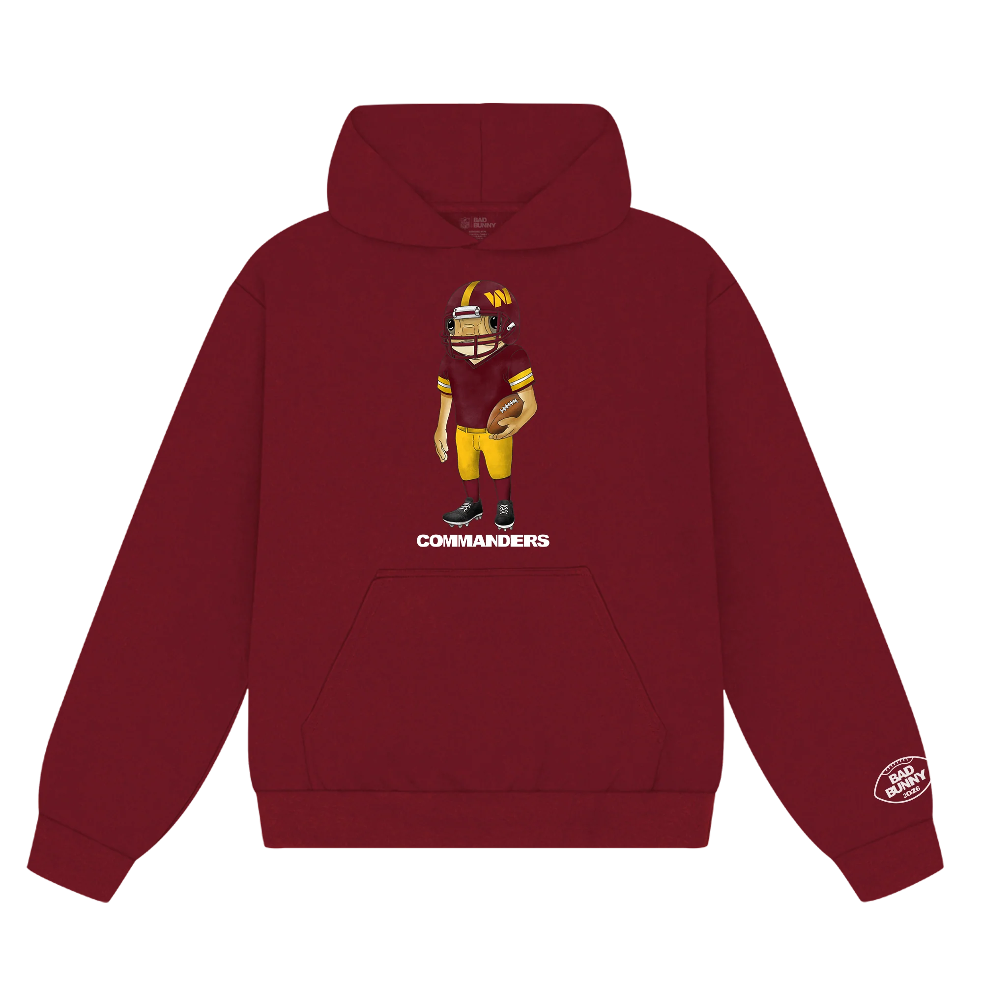 Bad Bunny x Washington Commanders Concho Hoodie