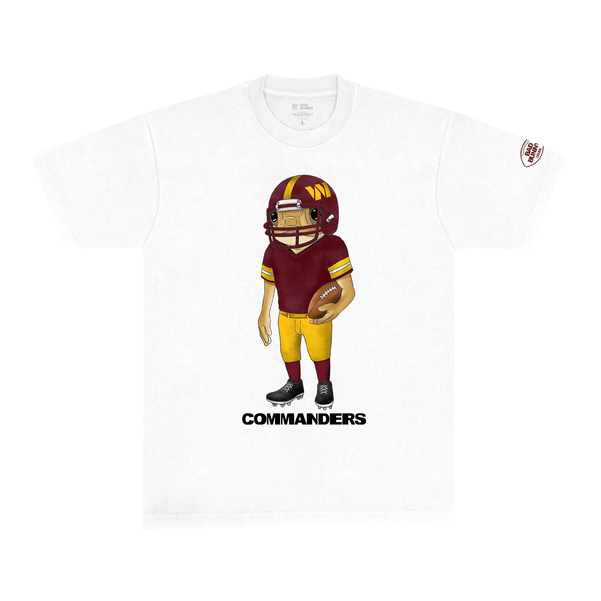 Bad Bunny x Washington Commanders Concho T-Shirt
