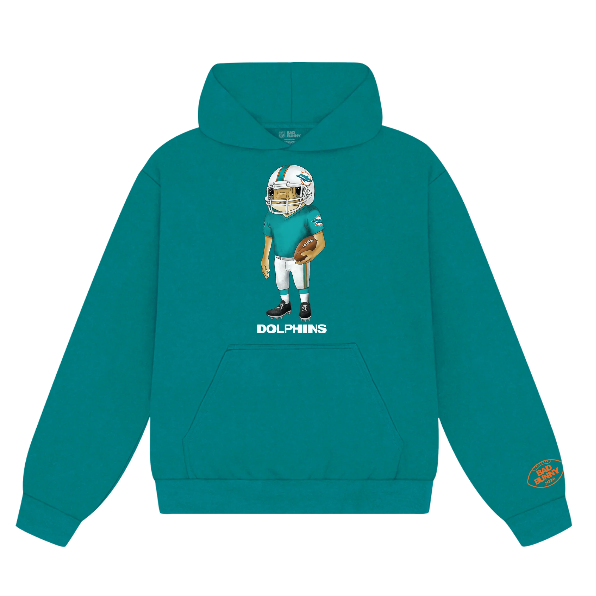 Bad Bunny x Miami Dolphins Concho Hoodie