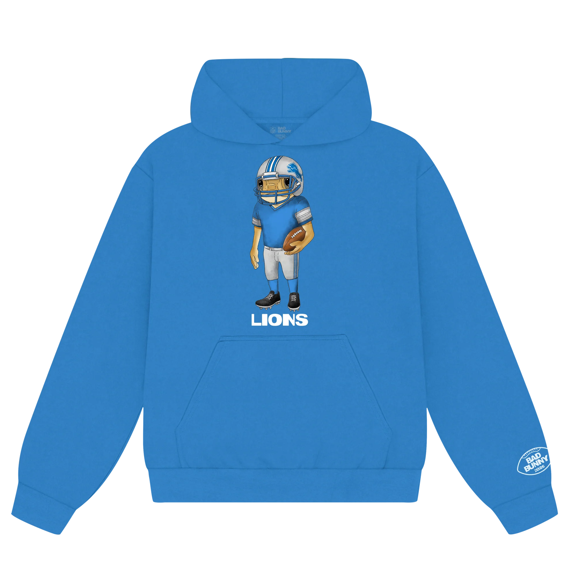 Bad Bunny x Detroit Lions Concho Hoodie