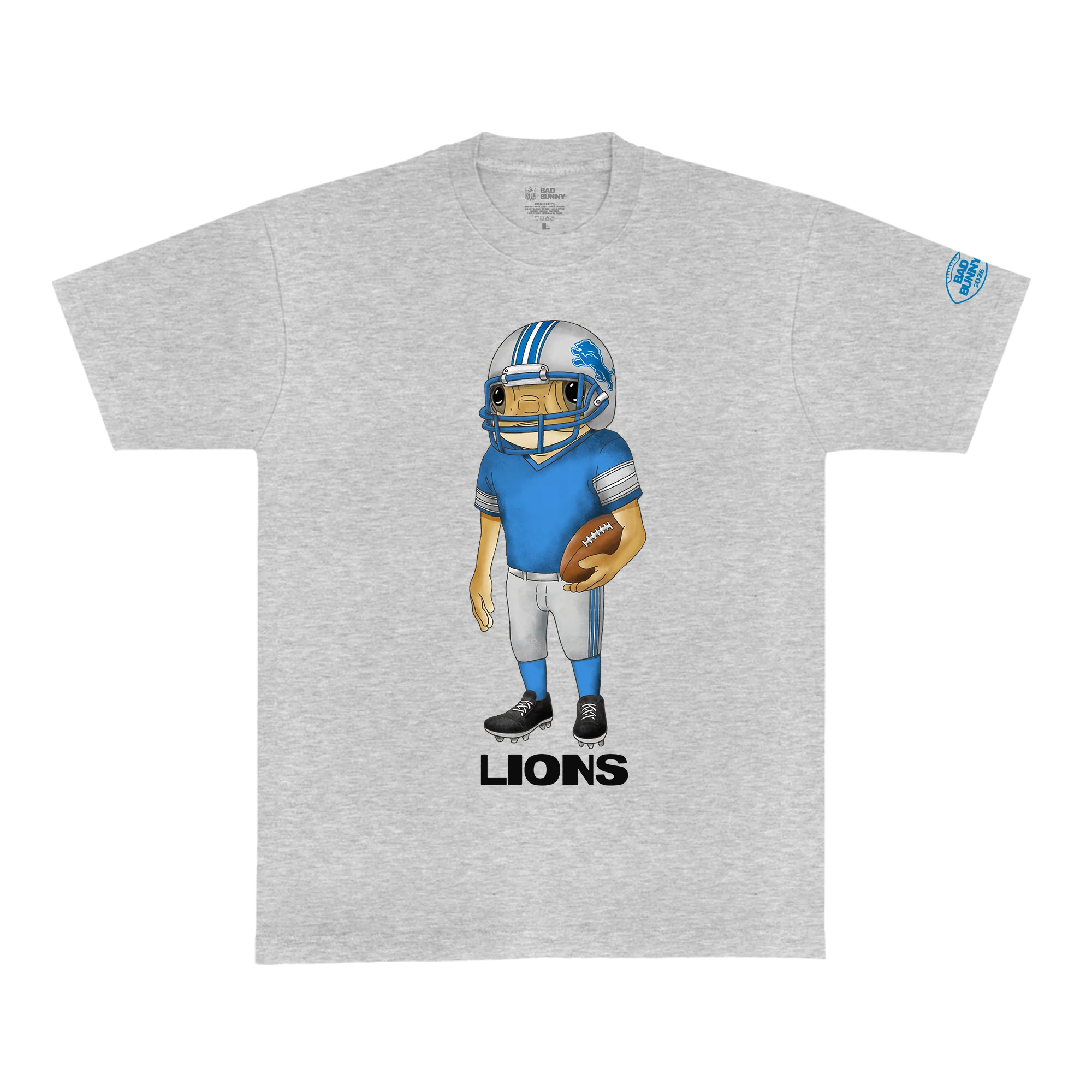 Bad Bunny x Detroit Lions Concho T-Shirt