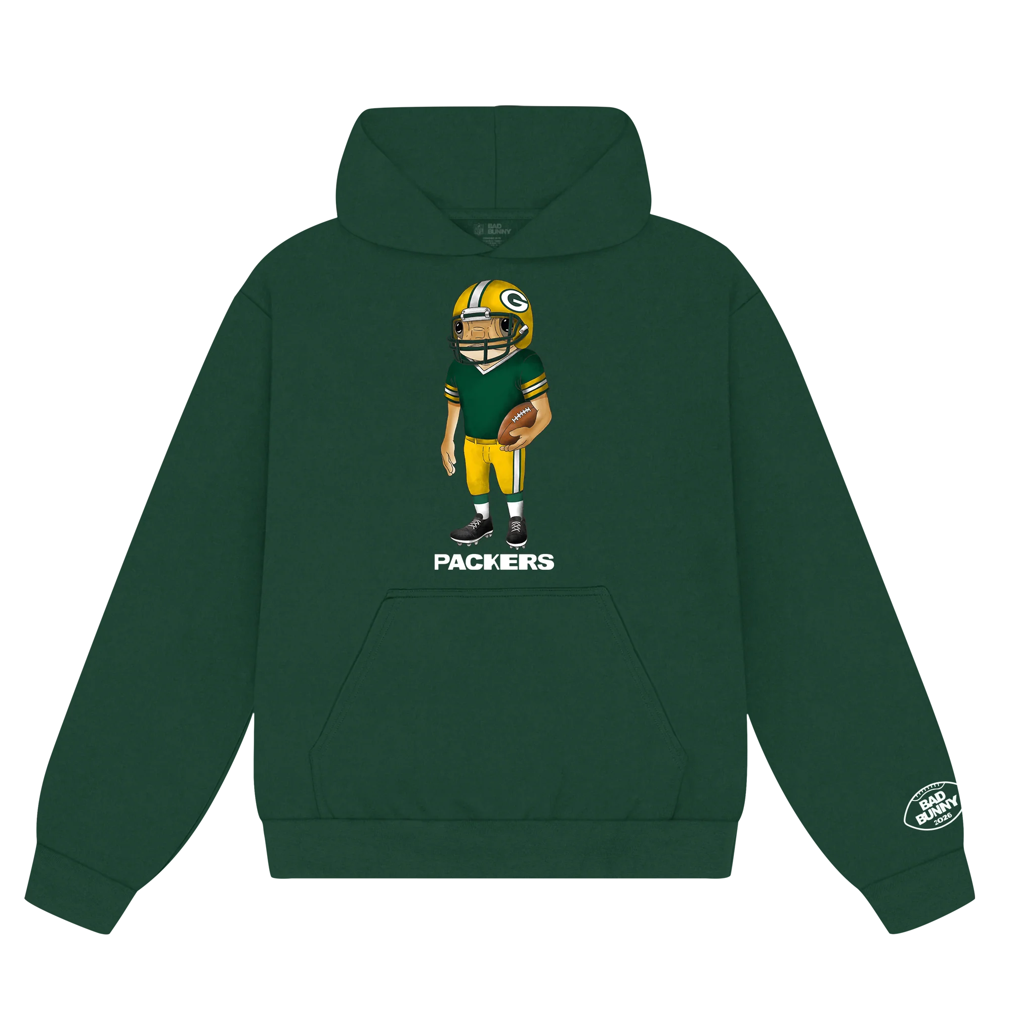 Bad Bunny x Green Bay Packers Concho Hoodie