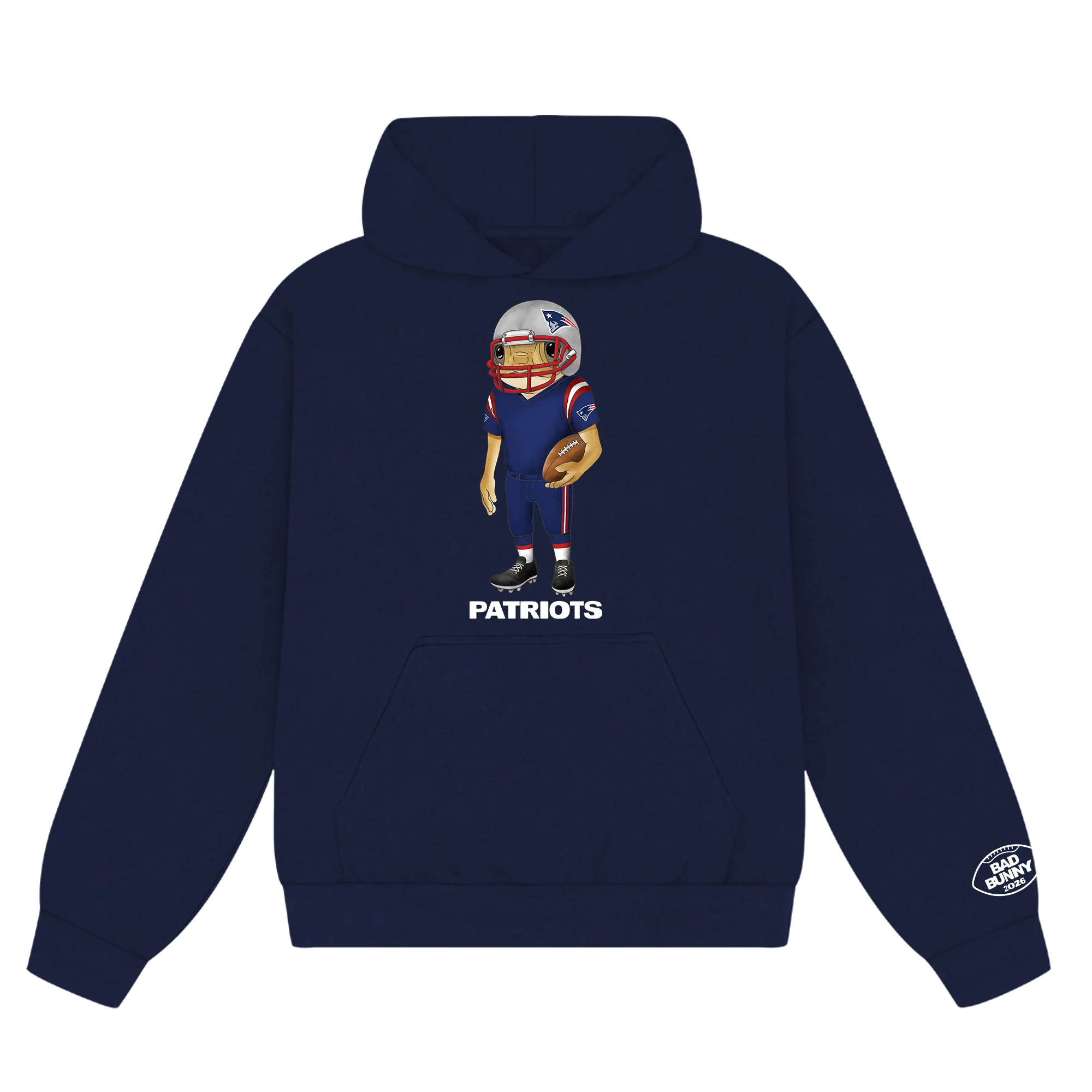 Bad Bunny x New England Patriots Concho Hoodie