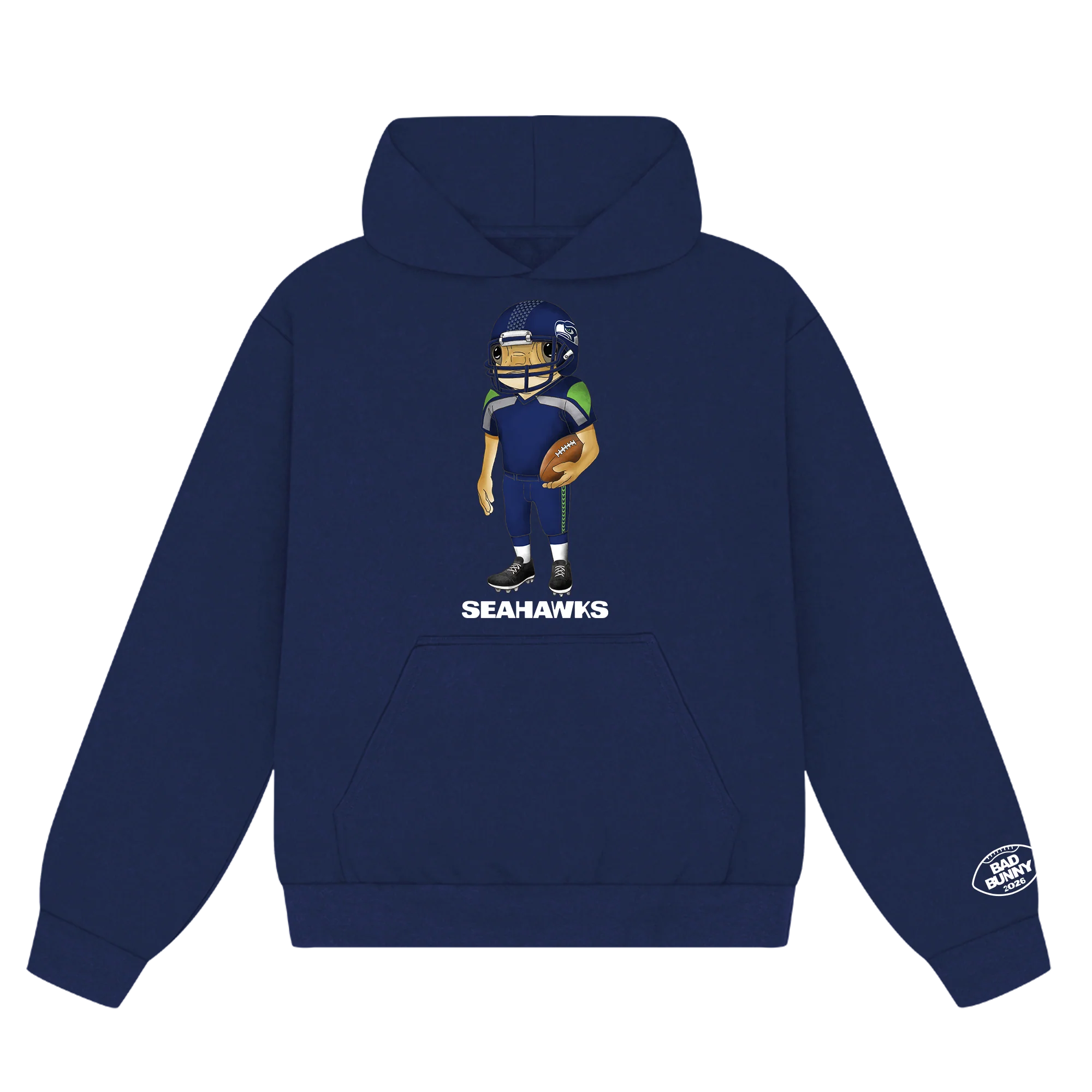 Bad Bunny x Seattle Seahawks Concho Hoodie