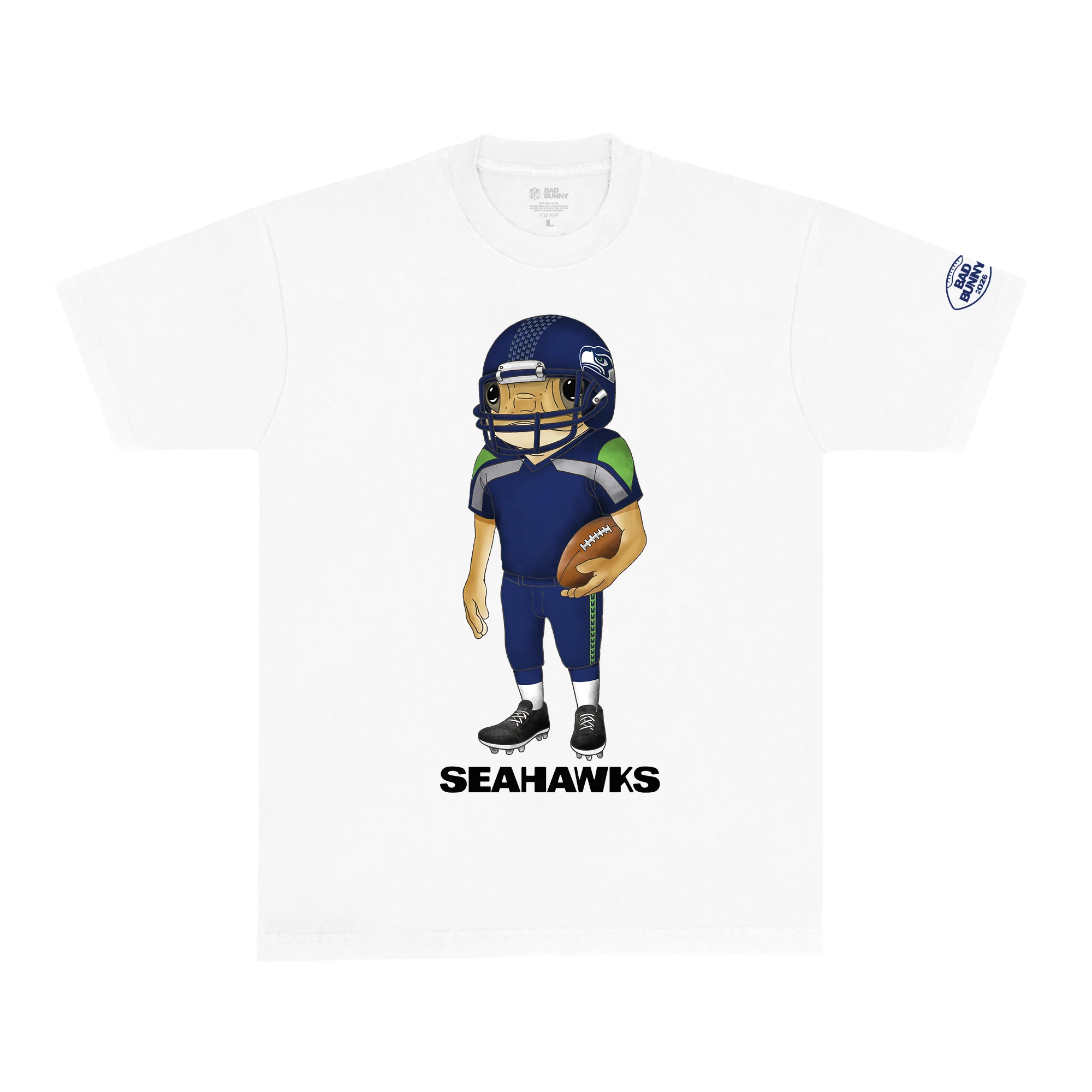 Bad Bunny x Seattle Seahawks Concho T-Shirt