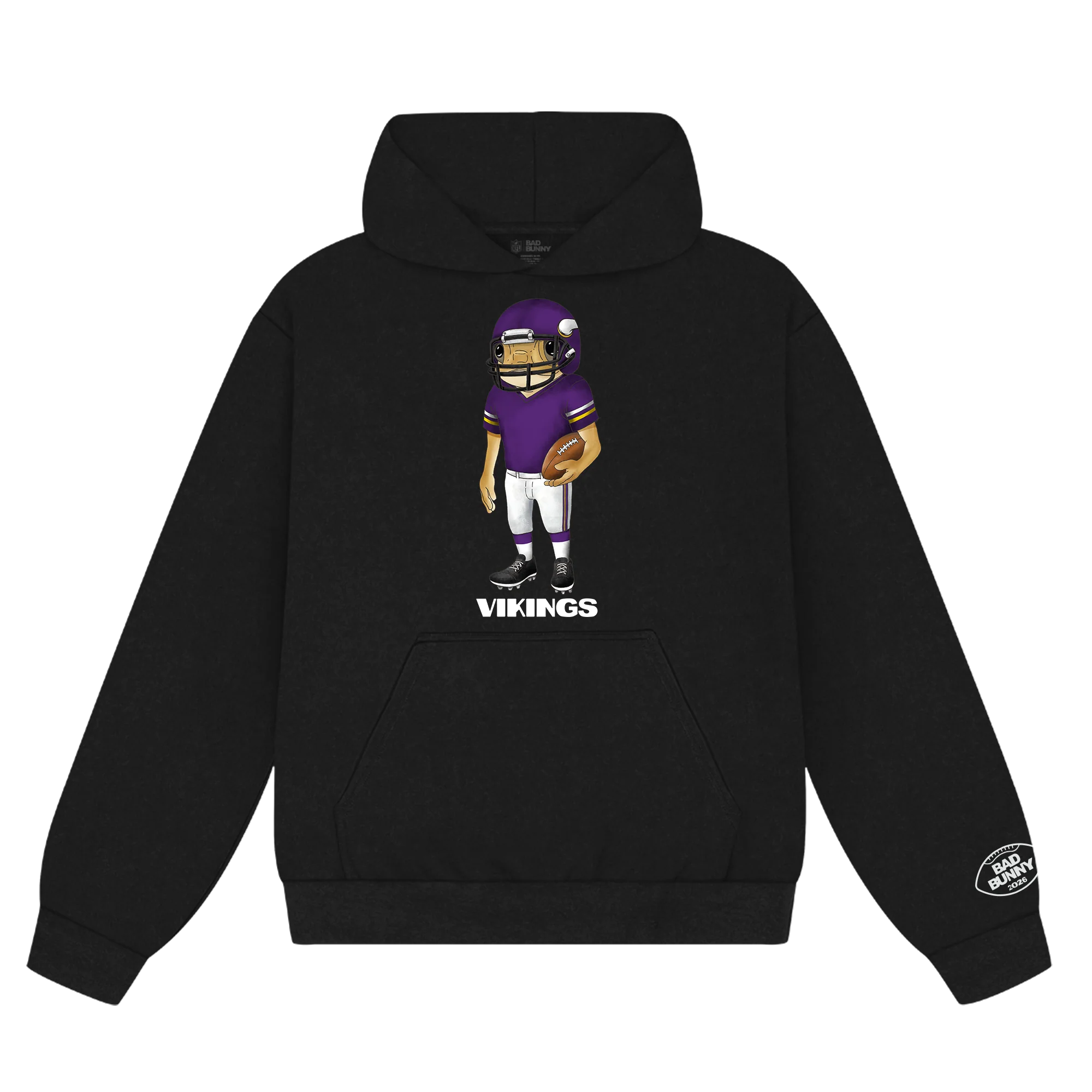Bad Bunny x Minnesota Vikings Concho Hoodie